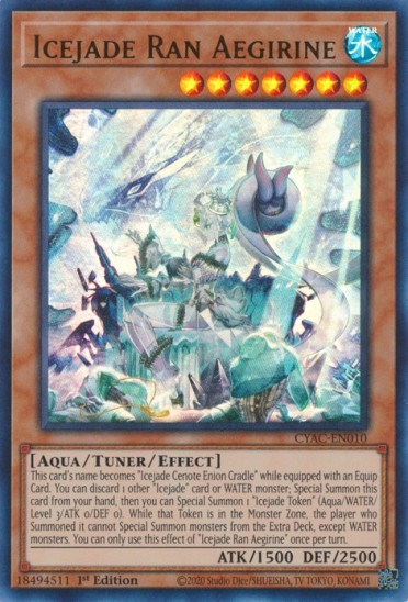 Icejade Ran Aegirine (CYAC-EN010) - 1st Edition