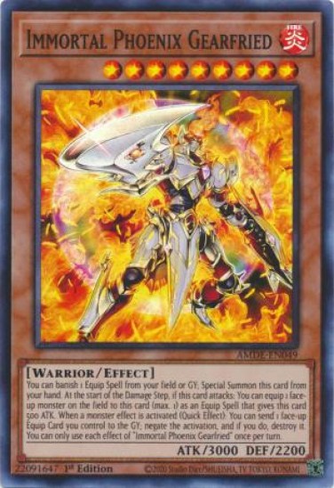 Immortal Phoenix Gearfried (AMDE-EN049) - 1st Edition