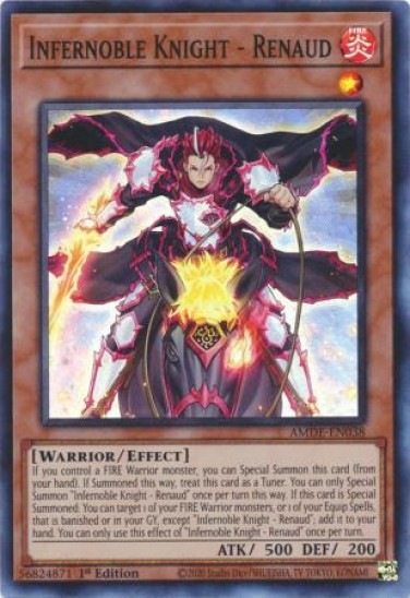 Infernoble Knight - Renaud (AMDE-EN038) - 1st Edition