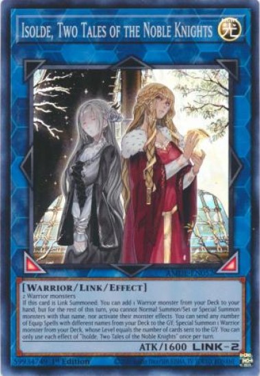 Isolde, Two Tales of the Noble Knights (AMDE-EN052) - 1st Edition