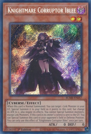 Knightmare Corruptor Iblee (BLMR-EN057) - 1st Edition