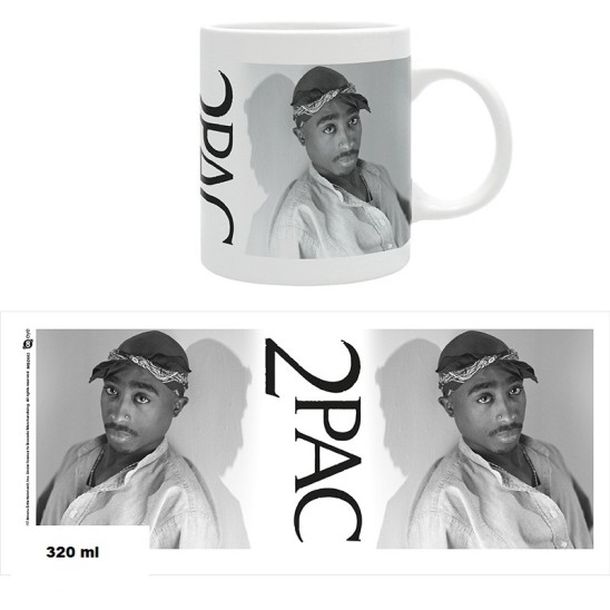 Κούπα Tupac (320ml Κεραμική)