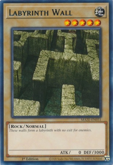 Labyrinth Wall (MAZE-EN031) - 1st Edition