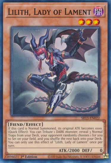 Lilith, Lady of Lament (SR13-EN022) - 1st Edition