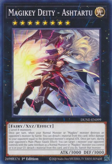 Magikey Deity - Ashtartu (DUNE-EN099) - 1st Edition