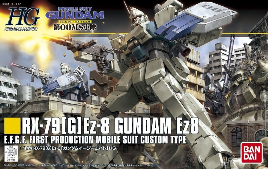 Model Kit Ez-8 Gundam Ez8 (1/144 HGUC GUNDAM)
