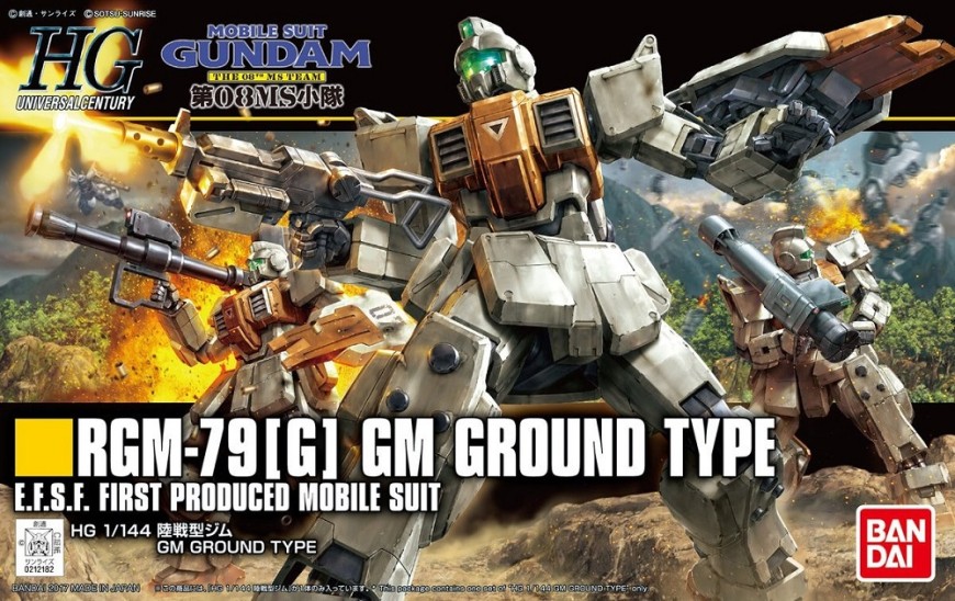 Model Kit GM Ground Type (1/144 HGUC GUNDAM)
