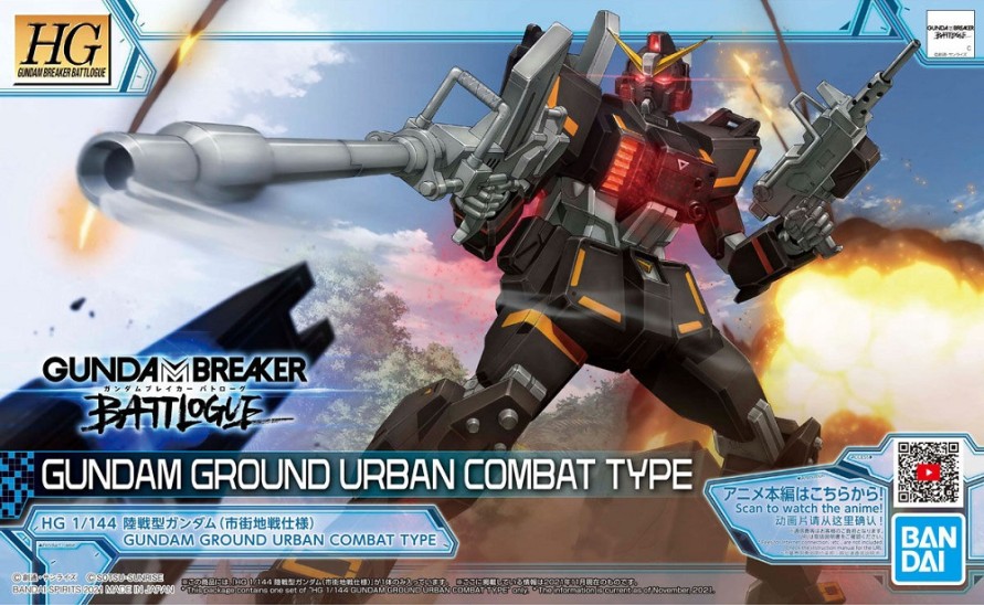 Model Kit Gundam Ground Urban Combat Type (1/144 HGBB GUNDAM)
