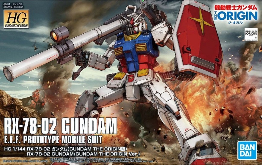 Model Kit RX-78-2 Gundam (1/144 HGGTO GUNDAM)