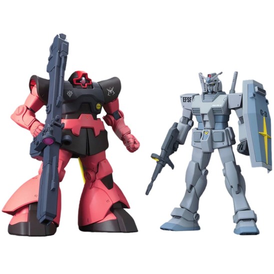 Model Kit Σετ G3 Gundam VS Char's Rick-Dom (1/144 HGUC GUNDAM)