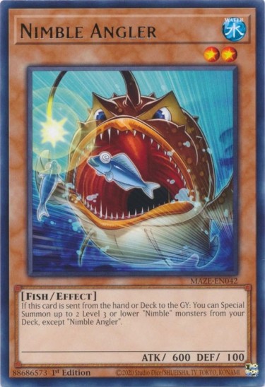 Nimble Angler (MAZE-EN042) - 1st Edition