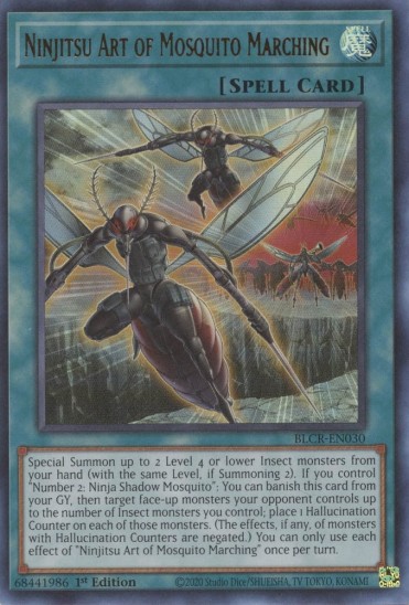 Ninjitsu Art of Mosquito Marching (BLCR-EN030) - 1st Edition