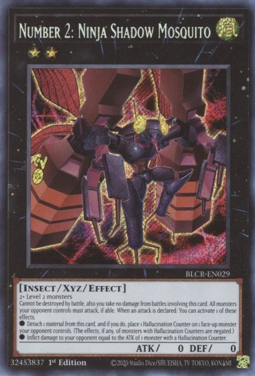 Number 2: Ninja Shadow Mosquito (BLCR-EN029) - 1st Edition