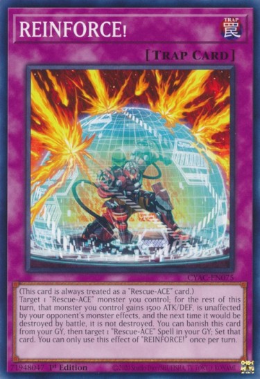 REINFORCE! (CYAC-EN075) - 1st Edition