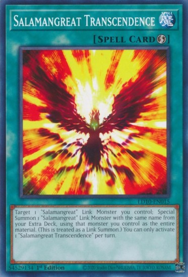 Salamangreat Transcendence (LD10-EN015) - 1st Edition