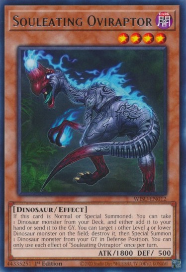 Souleating Oviraptor (WISU-EN012) - 1st Edition