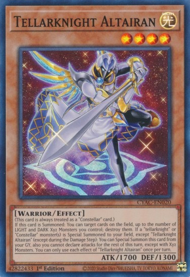 Tellarknight Altairan (CYAC-EN020) - 1st Edition