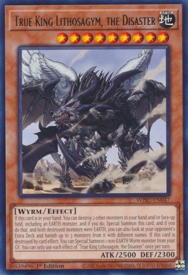 True King Lithosagym, the Disaster (WISU-EN047) - 1st Edition