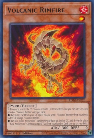 Volcanic Rimfire (LD10-EN020) - 1st Edition