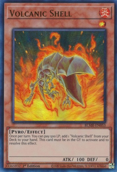 Volcanic Shell (BLMR-EN053) - 1st Edition