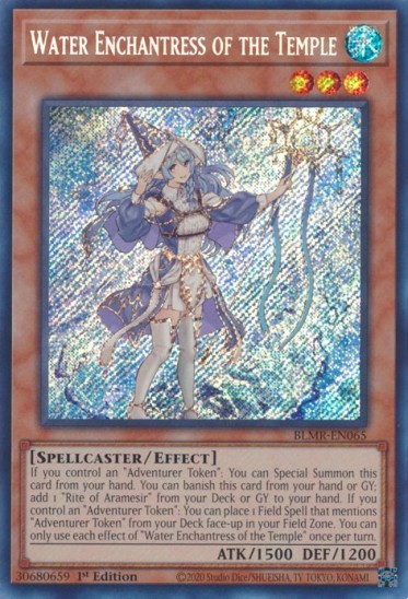 Water Enchantress of the Temple (BLMR-EN065) - 1st Edition