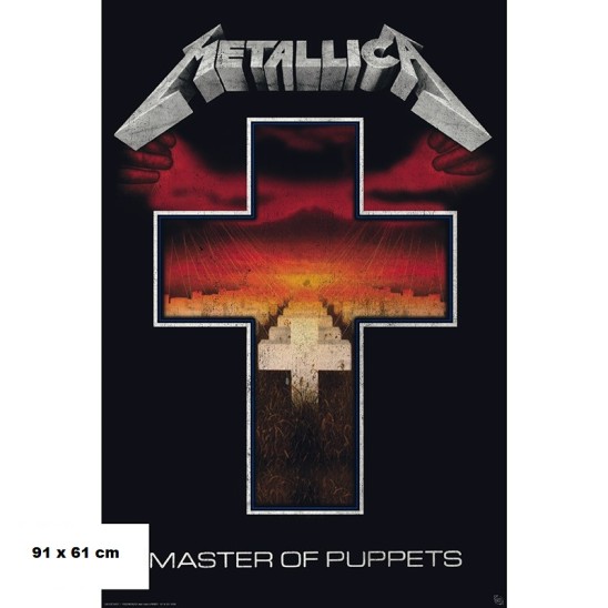 Αφίσα Master of Puppets (91x61)