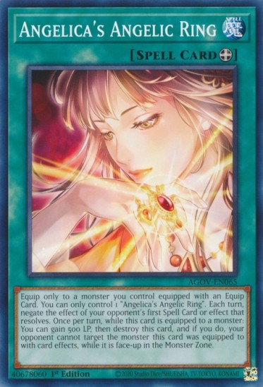 Angelica's Angelic Ring (AGOV-EN065) - 1st Edition