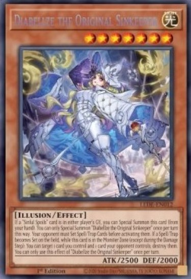 Diabellze the Original Sinkeeper (LEDE-EN012) - 1st Edition