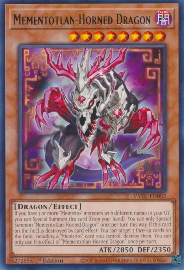 Mementotlan-Horned Dragon (VASM-EN002) - 1st Edition