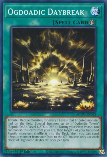 Ogdoadic Daybreak (AGOV-EN063) - 1st Edition