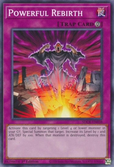 Powerful Rebirth (SDCK-EN038) - 1st Edition