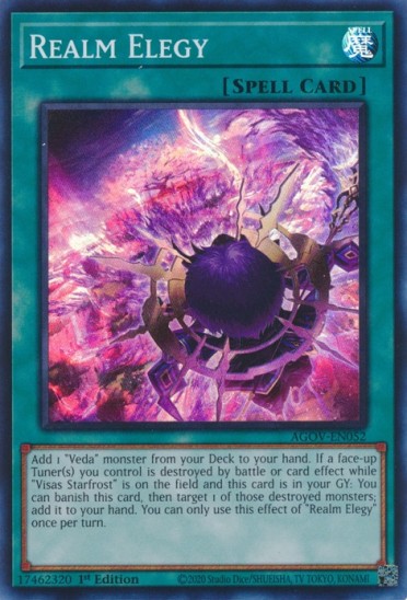 Realm Elegy (AGOV-EN052) - 1st Edition