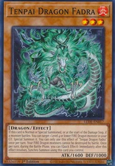 Tenpai Dragon Fadra (LEDE-EN017) - 1st Edition