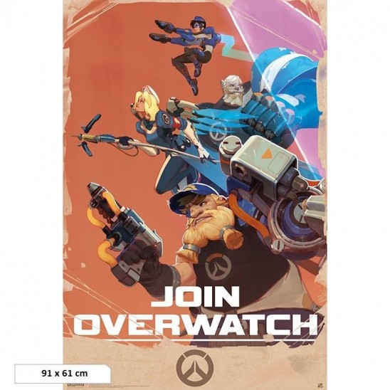Αφίσα Join Overwatch (91x61)