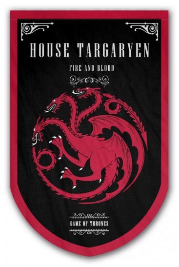 Banner House Targaryen (95x60cm)