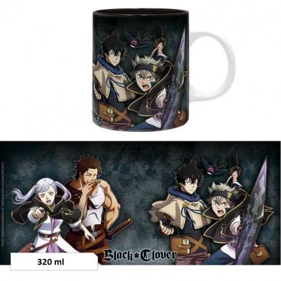 Κούπα Black Clover (320ml Κεραμική)