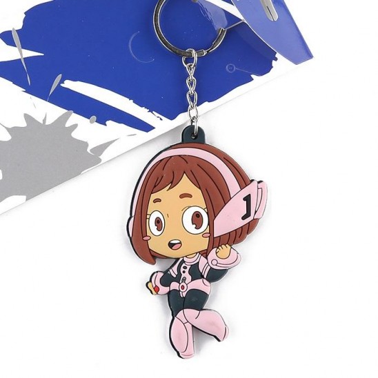 Keychain Ochaco Uraraka (Rubber)