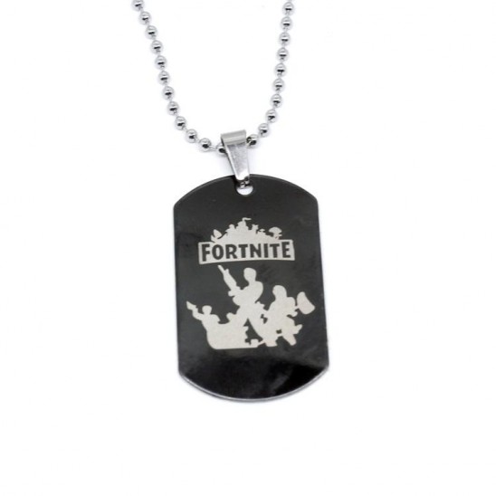 Κρεμαστό Team + Logo (Black - Dog Tag)