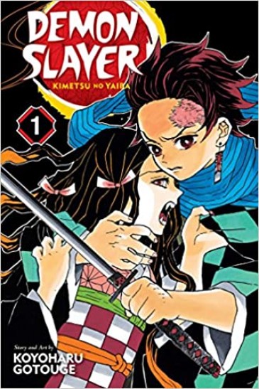Manga Demon Slayer Τόμος 1 (English)