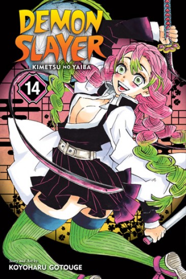 Manga Demon Slayer Τόμος 14 (English)
