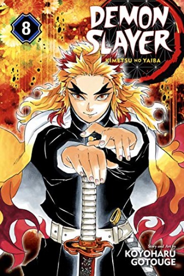 Manga Demon Slayer Τόμος 8 (English)