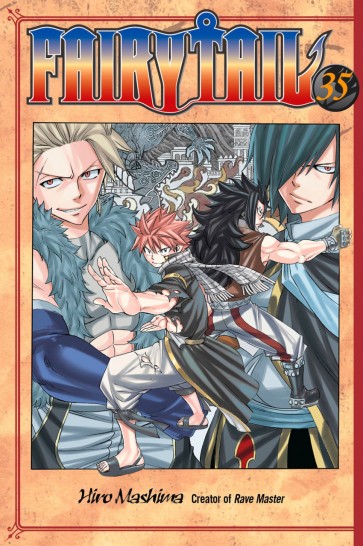 Manga Fairy Tail Τόμος 35 (English)