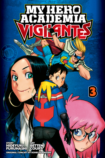 Manga My Hero Academia Vigilantes Τόμος 3 (English)