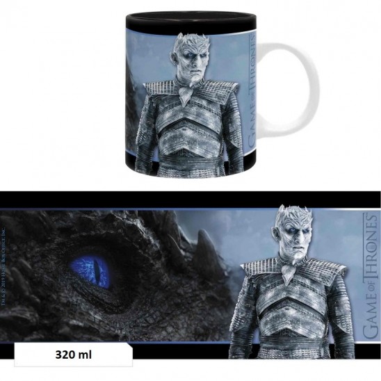 Κούπα Night King + Viserion's eye (320ml Κεραμική)