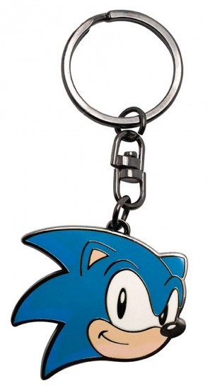 Μπρελόκ Sonic the Hedgehog (μεταλλικό)