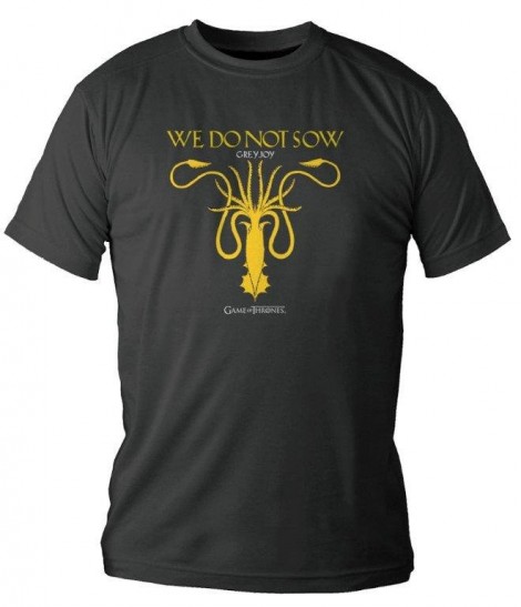 T-shirt Greyjoy / We do not sow