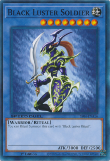 Black Luster Soldier (SS04-ENA16) - 1st Edition