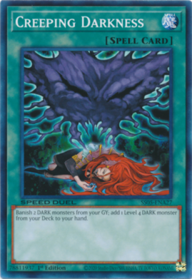 Creeping Darkness (SS05-ENA27) - 1st Edition