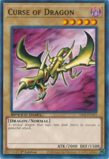 Curse of Dragon (SS04-ENA03) - 1st Edition