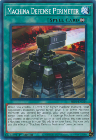 Machina Defense Perimeter (SR10-EN024) - 1st Edition